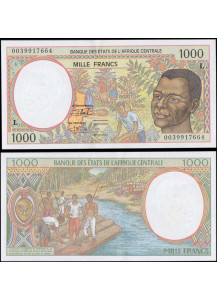 GABON (C A.S.) 1000 Francs anno 2000 Fds